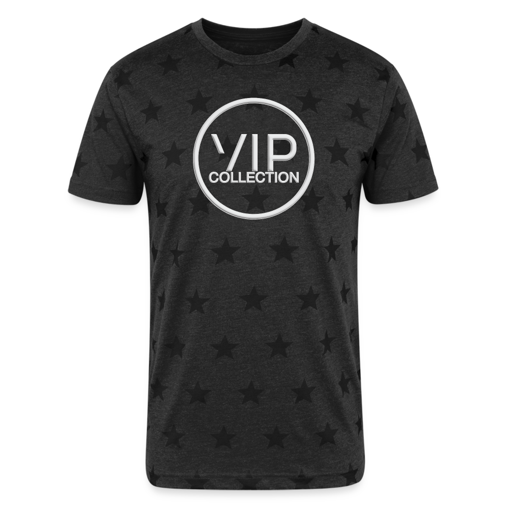 VIP White Label Star T-Shirt - charcoal star 