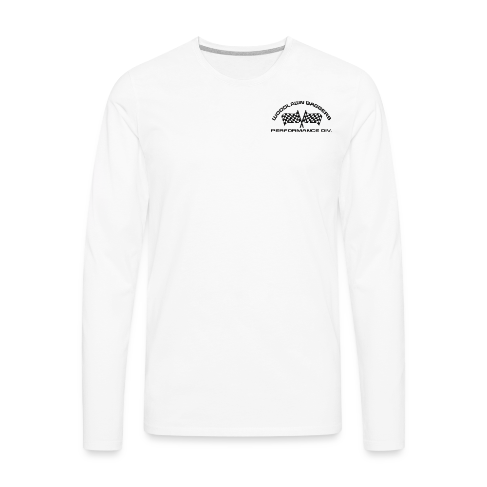 Woodlawn Black Label Long Sleep T-Shirt - white