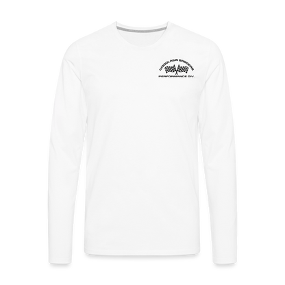 Woodlawn Black Label Long Sleep T-Shirt - white