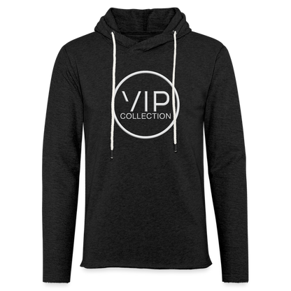 VIP White Label Lightweight Terry Hoodie - charcoal grey