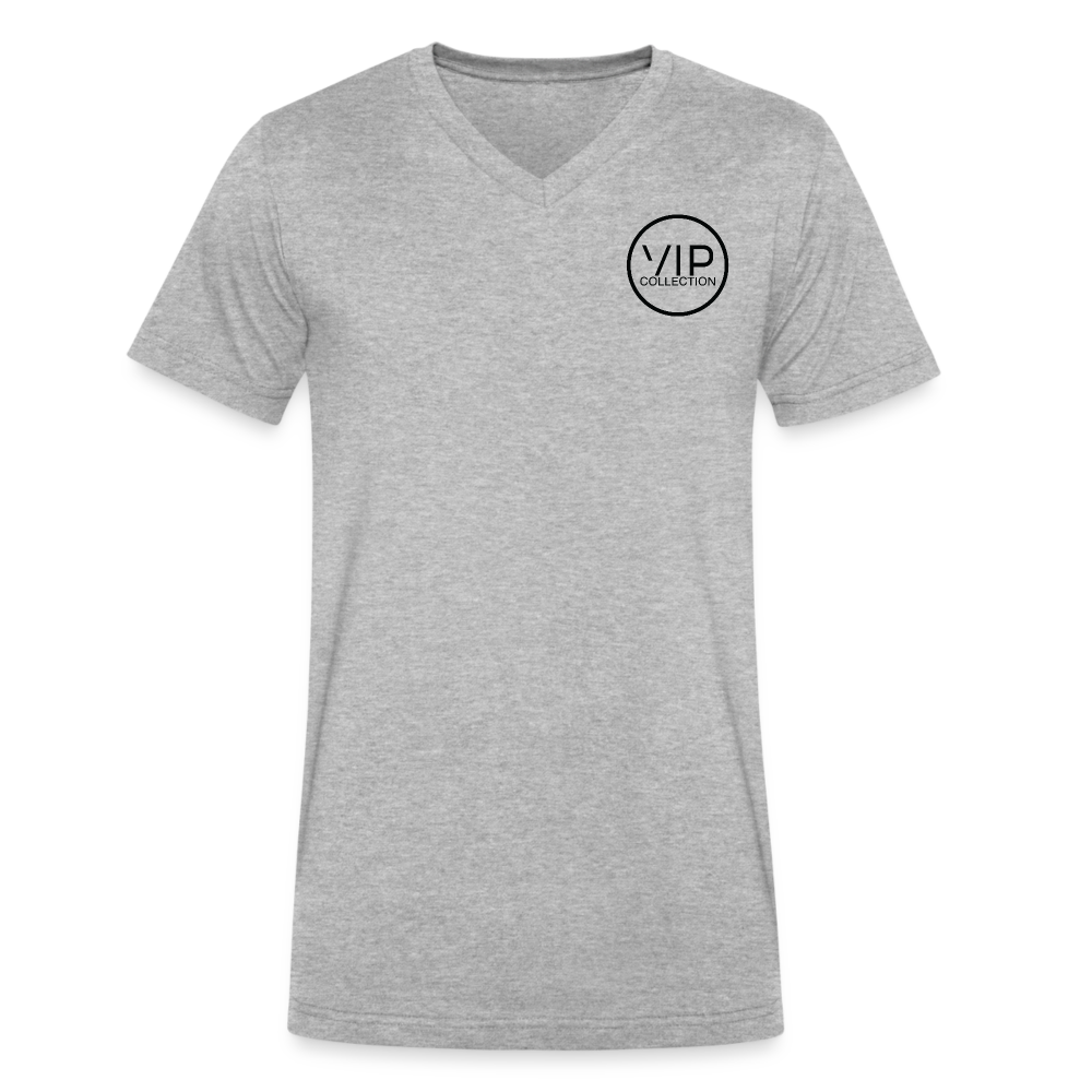 VIP Black Label V-Neck T-shirt - heather gray