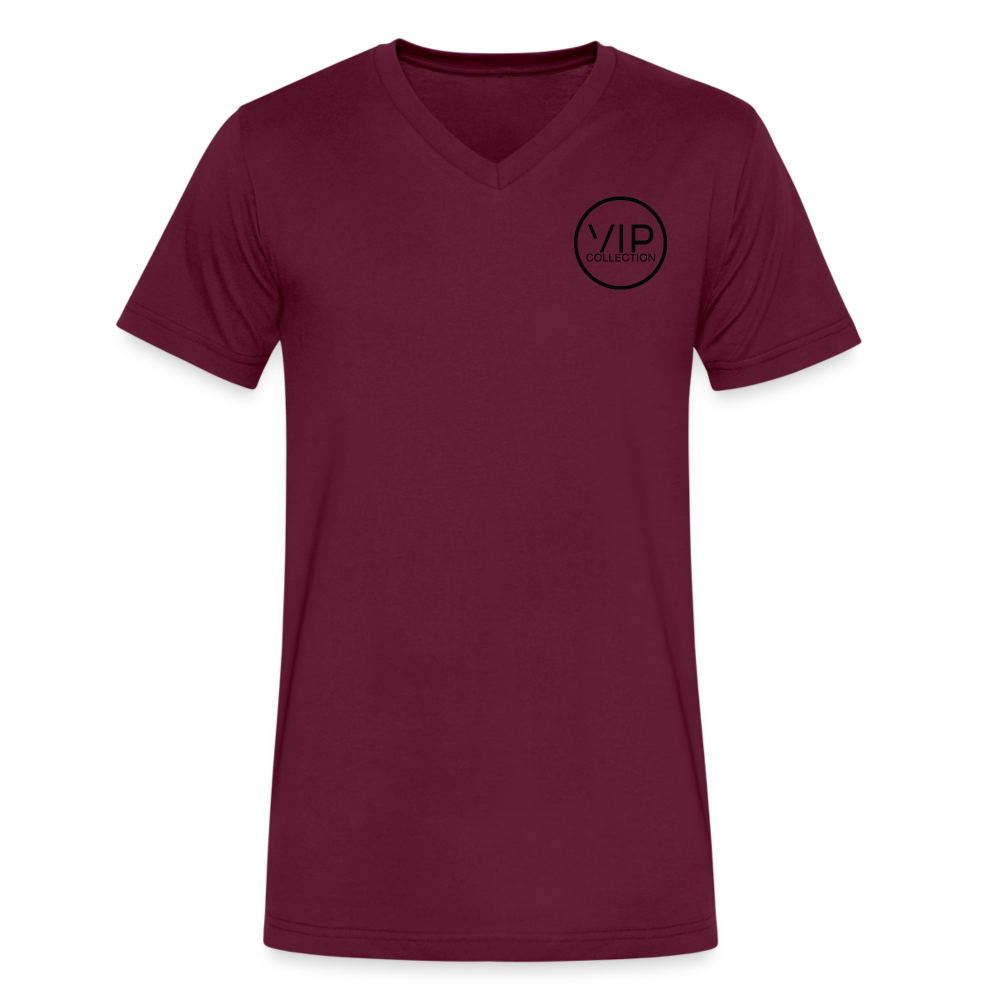 VIP Black Label V-Neck T-shirt - maroon