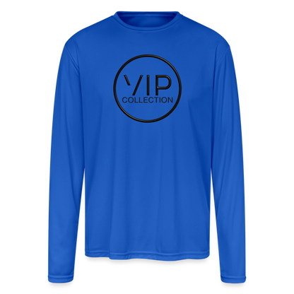 VIP Black Label Performance Long Sleeve T-Shirt - royal blue