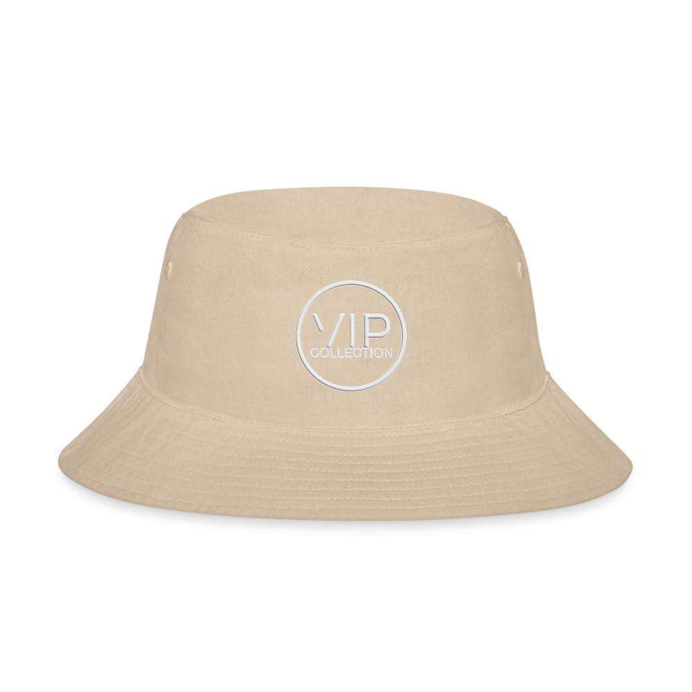 VIP White Label Bucket Hat - cream