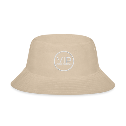 VIP White Label Bucket Hat - cream