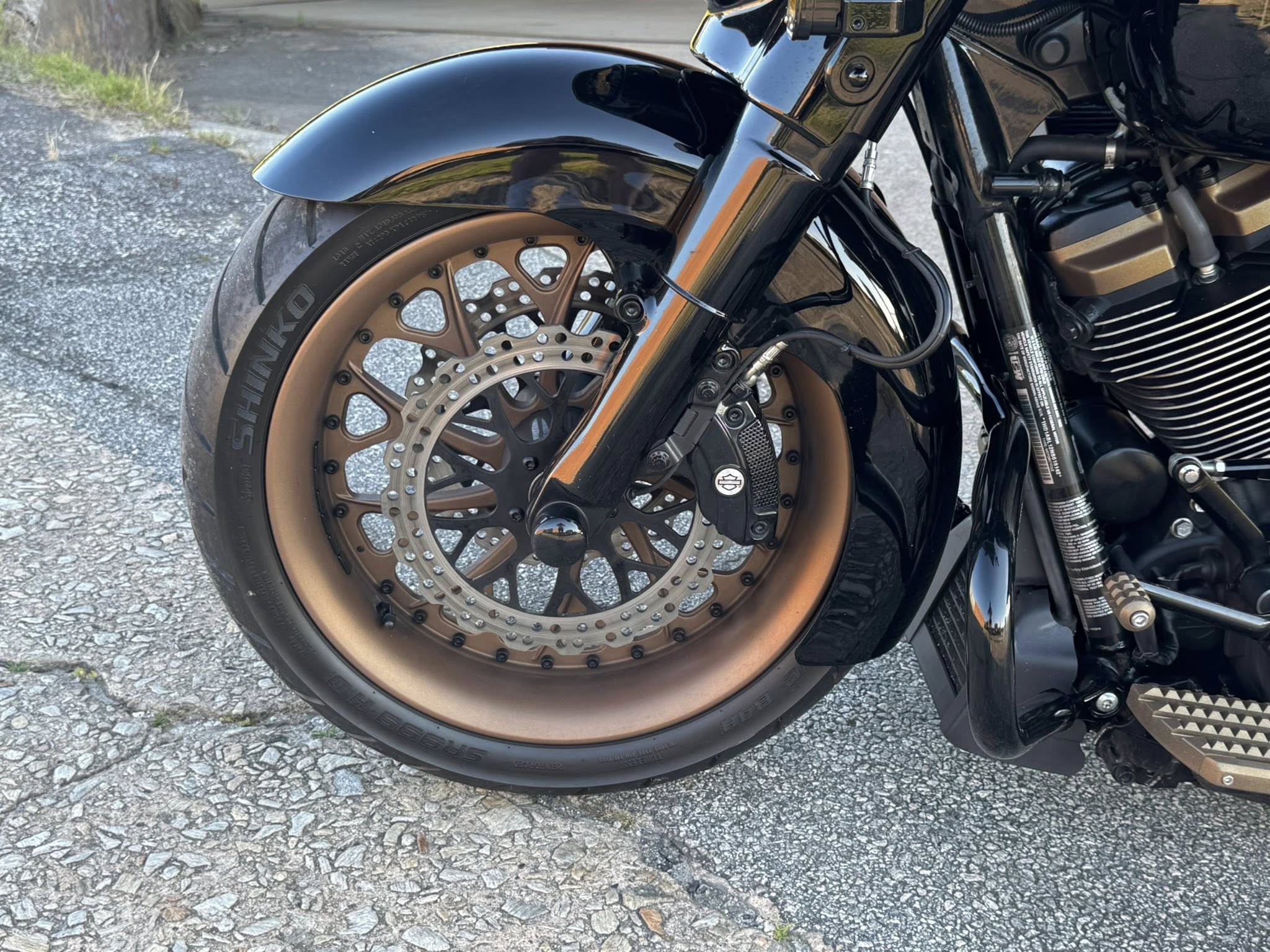2023 Harley-Davidson Street Glide ST Fat Tire Custom