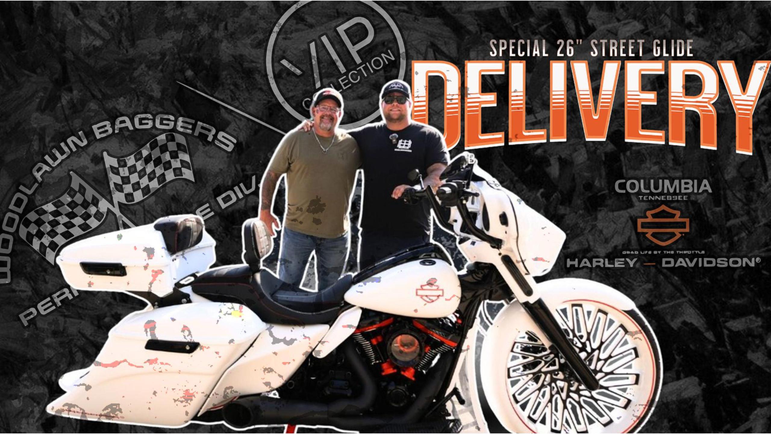 Load video: 2023 Harley-Davidson Street Glide Big Wheel Bagger - 26&quot; wheel