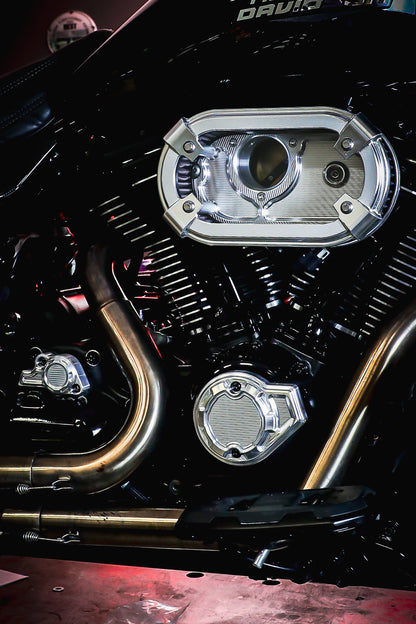 Billet Oval Air Cleaner (23.5+ Harley-Davidson Touring)