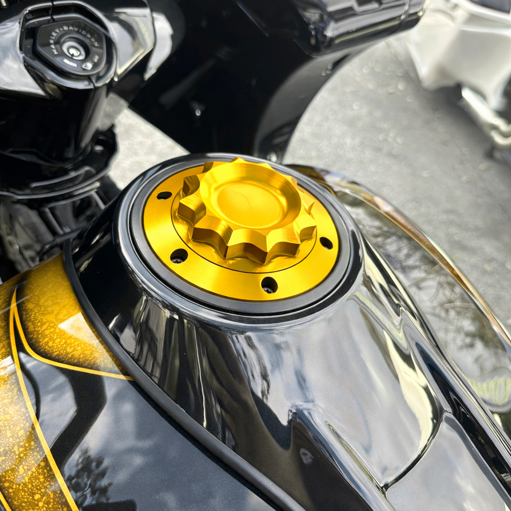 gold harley-davidson gas cap