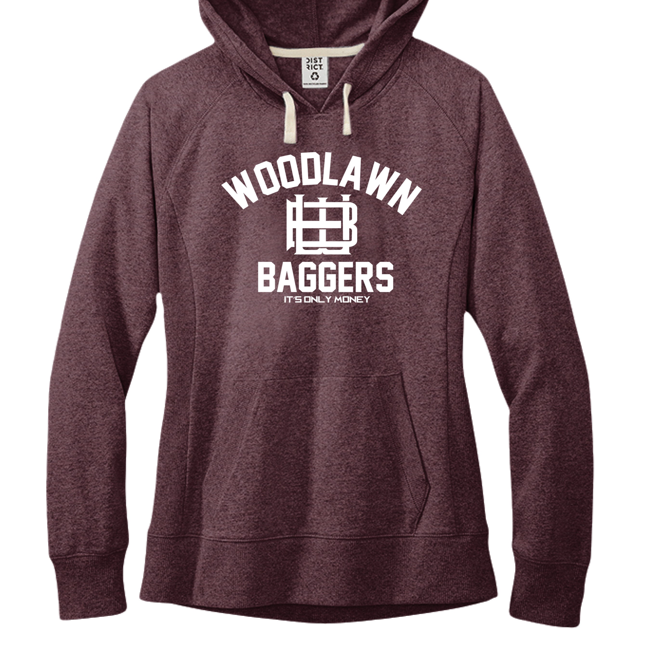 Maroon Heather - FRONT