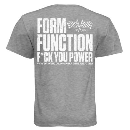 Dark Heather Grey (60/40) - BACK