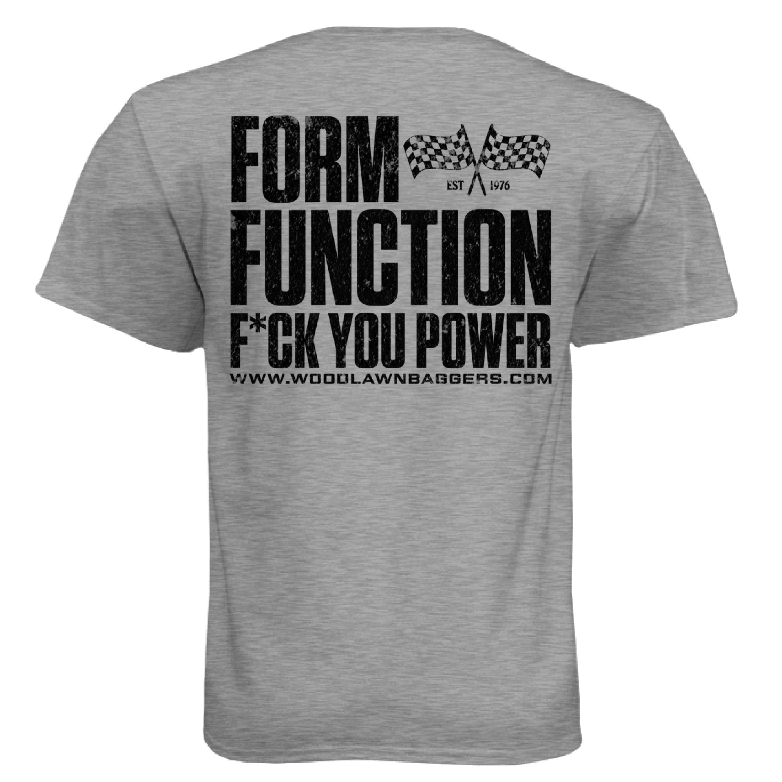 Dark Heather Grey (60/40) - BACK