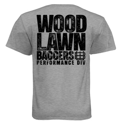 Dark Heather Grey (60/40) - BACK