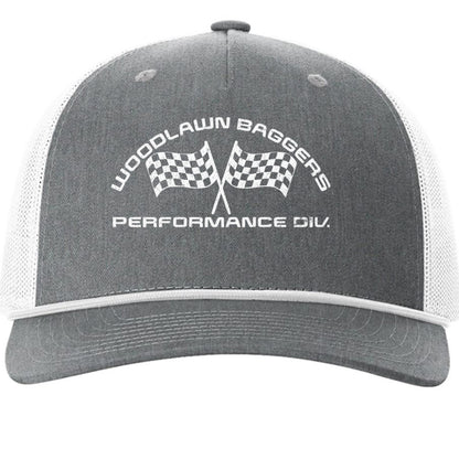 Heather Grey/ White - FRONT