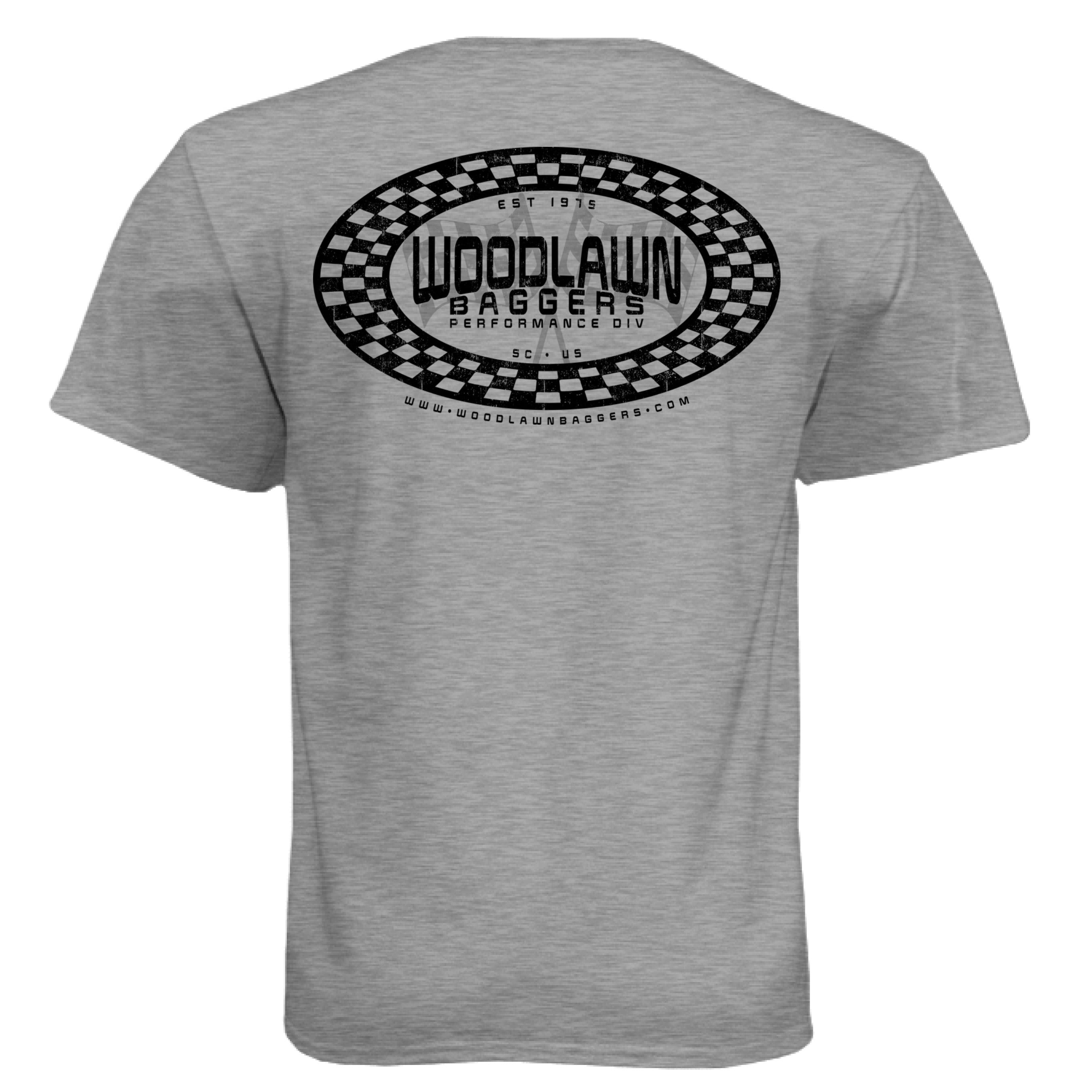 Dark Heather Grey (60/40) - BACK