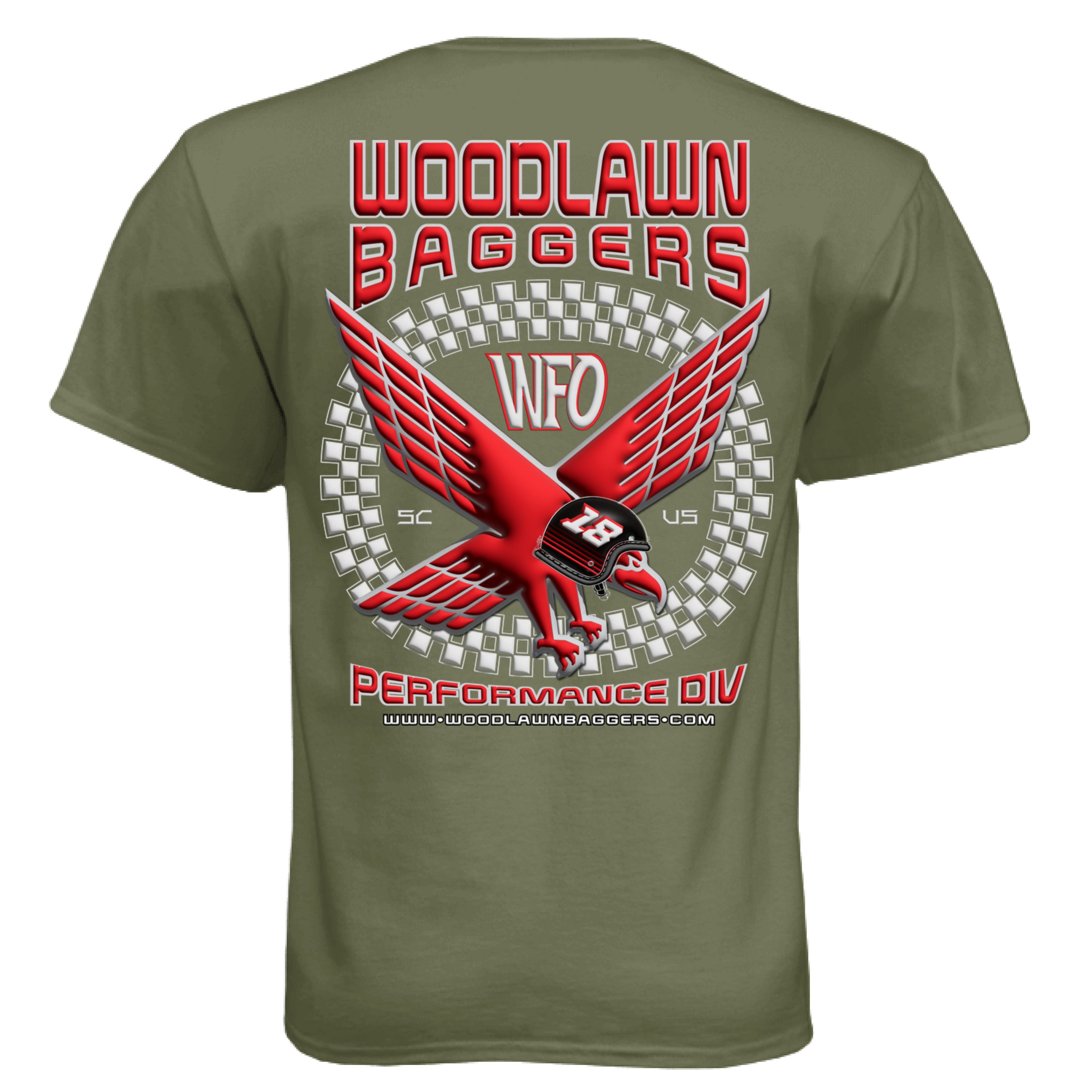 Military Green - BACK