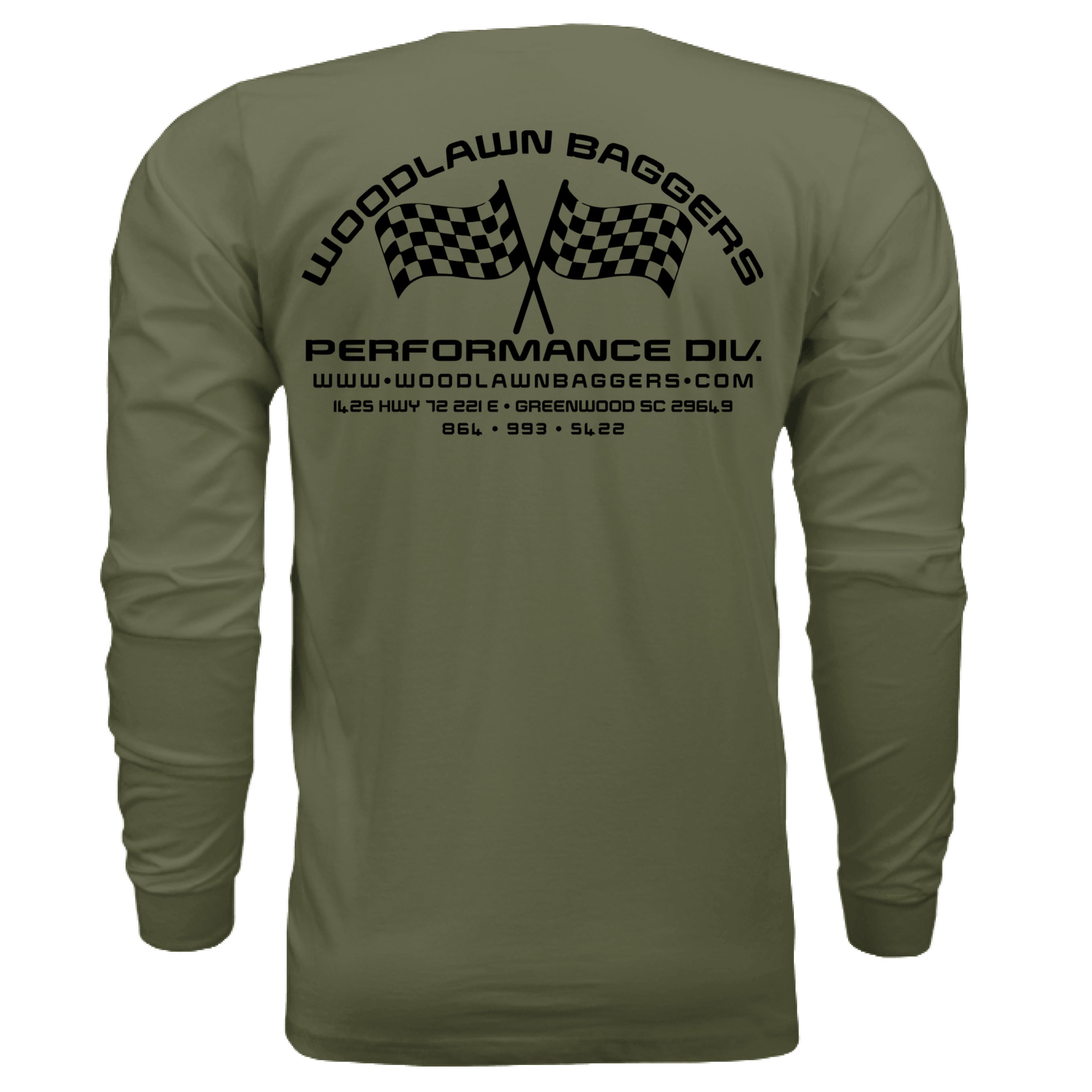 Military Green - BACK