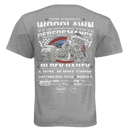 Dark Heather Grey (60/40) - BACK