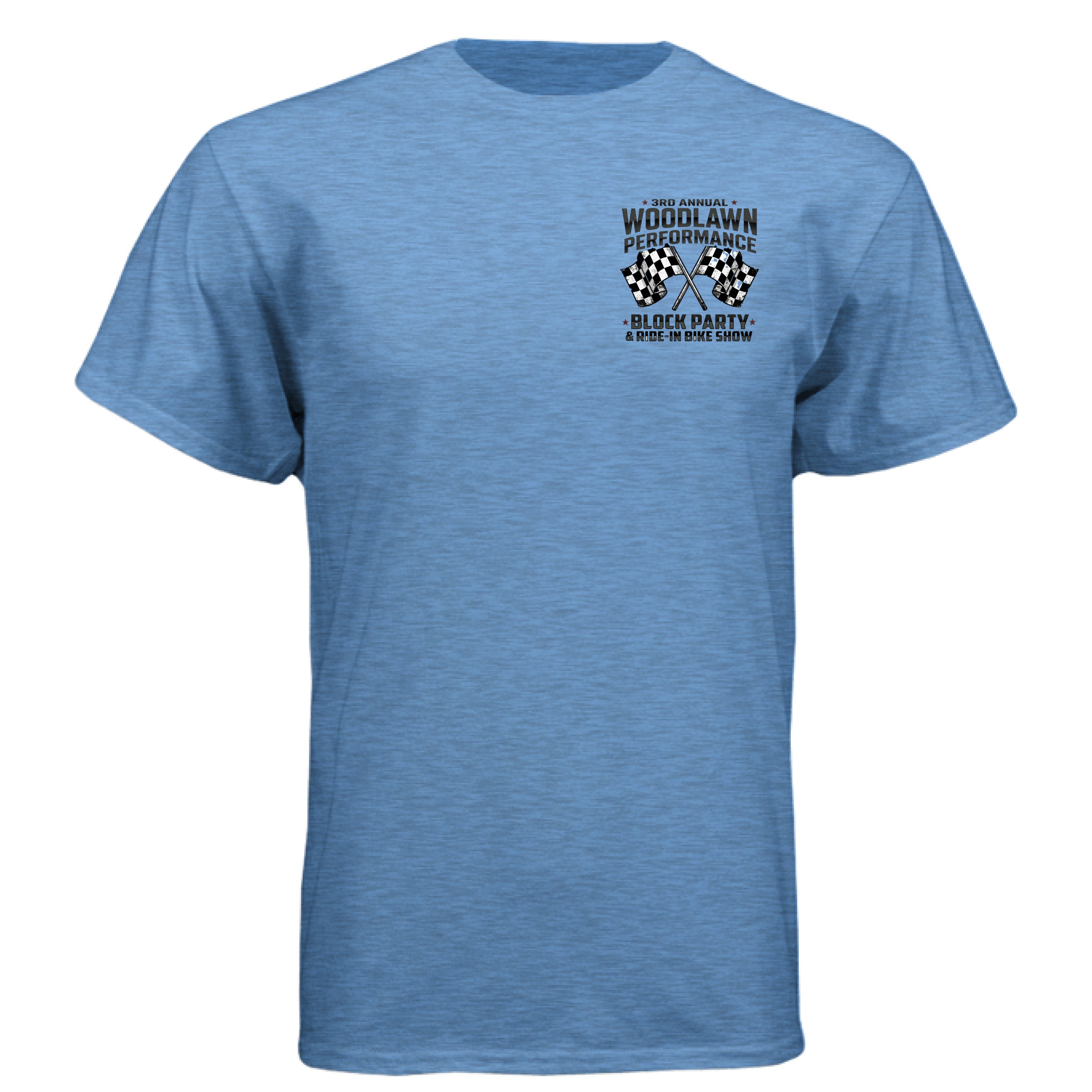 Heather Columbia Blue - FRONT