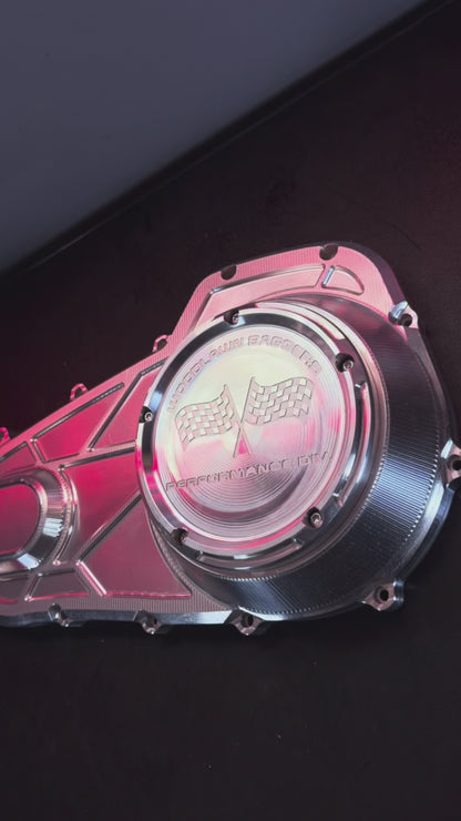 Woodlawn Baggers Billet Primary Clutch Cover for 2023.5+ Harley-Davidson®