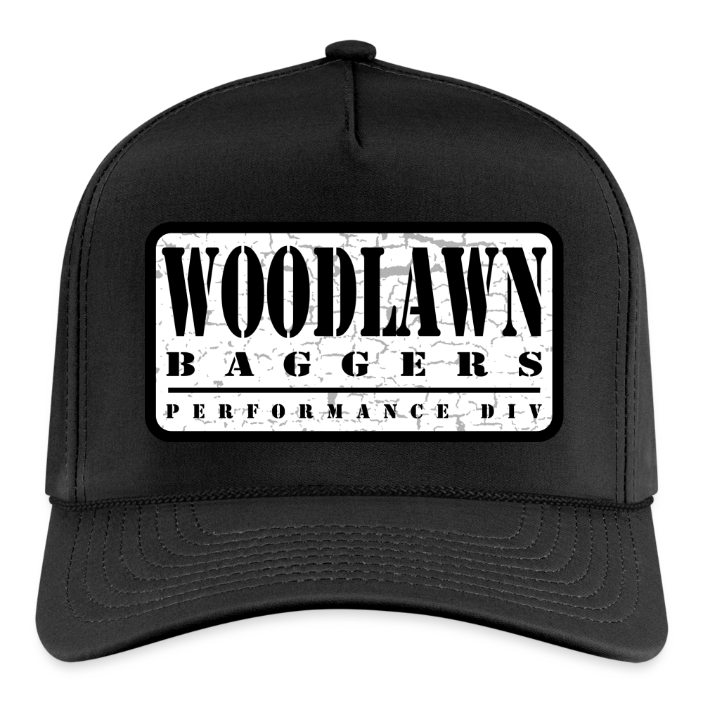 WB Patch Wh/Blk - black/black