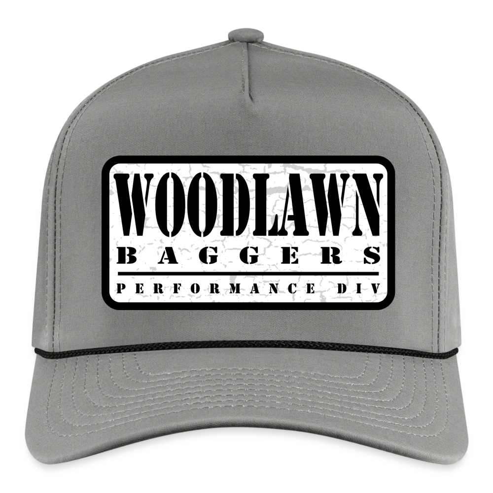 WB Patch Wh/Blk - gray/black