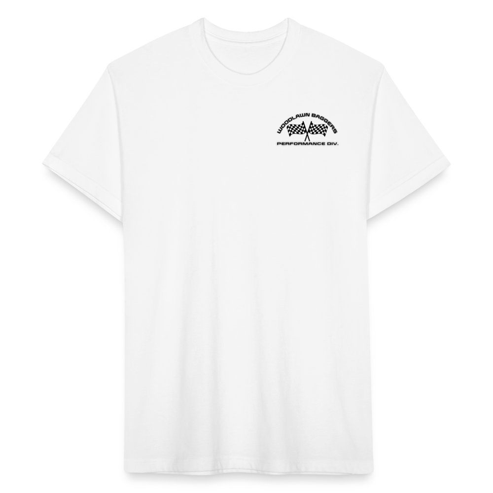 Woodlawn Logo T-Shirt (black logo) - white