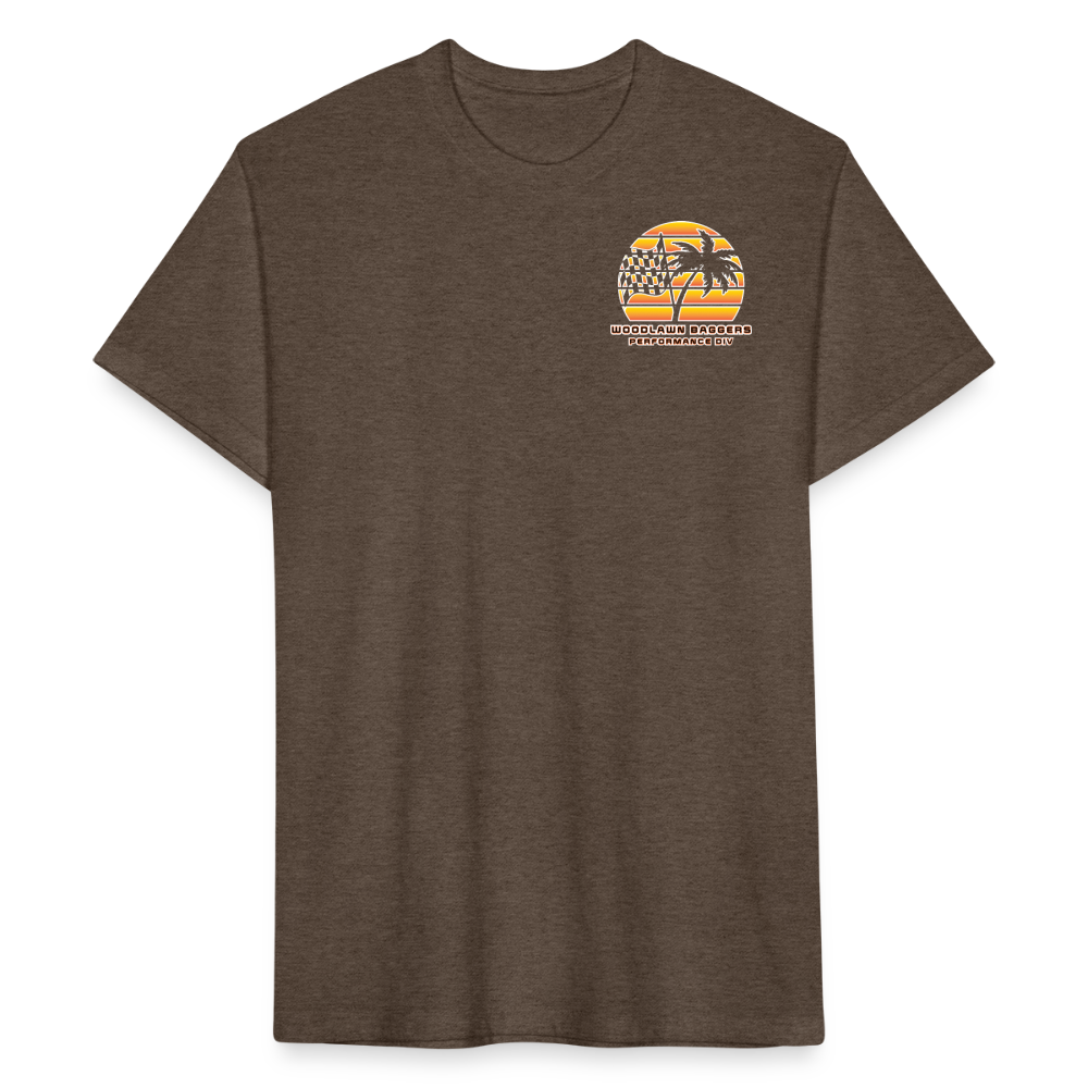 Woodlawn x Daytona 2024 T-Shirt - heather espresso