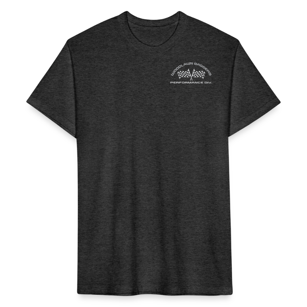 Woodlawn Metal Logo T-Shirt - heather black