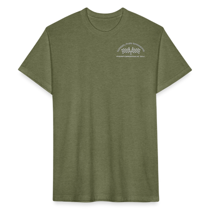 Woodlawn Metal Logo T-Shirt - heather military green