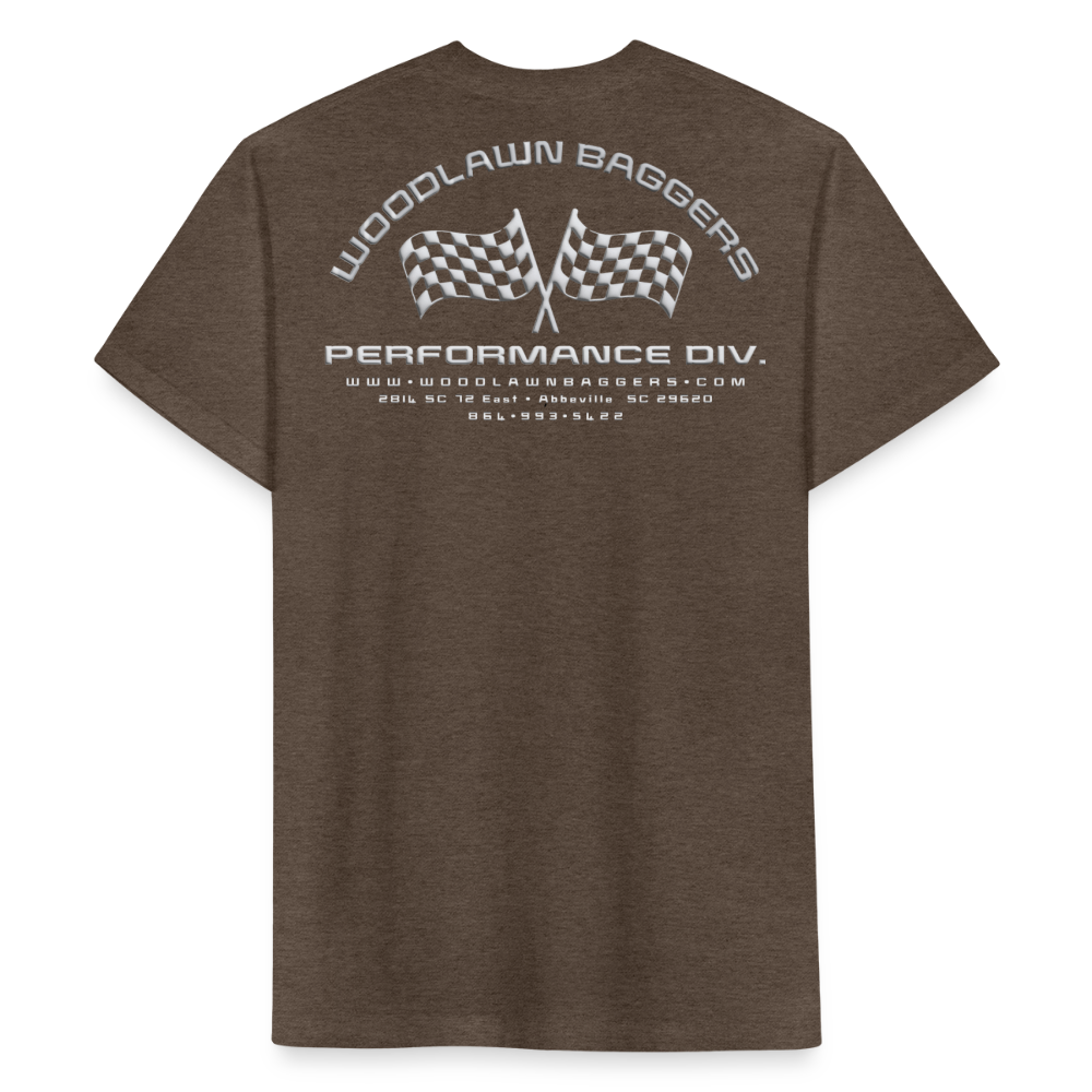 Woodlawn Metal Logo T-Shirt - heather espresso