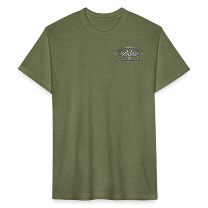 Woodlawn Outline Logo - heather military green