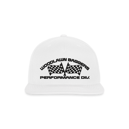 WBPD snapback - black logo - white
