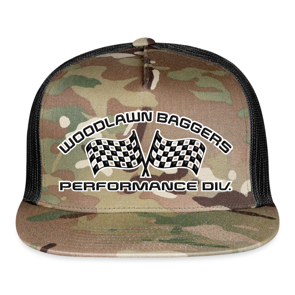 WBPD Flat Bill - Black Logo - MultiCam\black