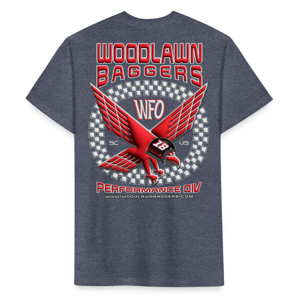 Woodlawn WFO Eagle - Red - heather navy