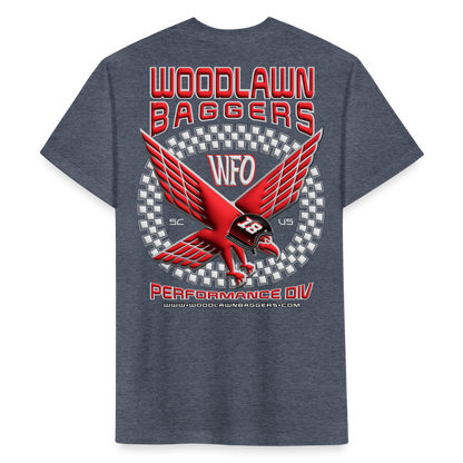 Woodlawn WFO Eagle - Red - heather navy