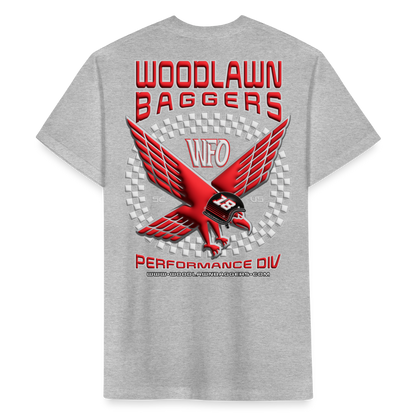Woodlawn WFO Eagle - Red - heather gray
