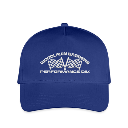 WBPD • Kid's Baseball Hat (white logo) - royal blue