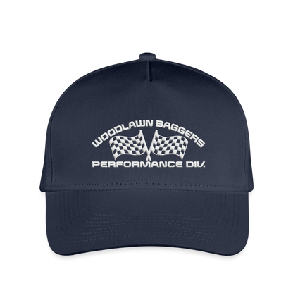 WBPD • Kid's Baseball Hat (white logo) - navy