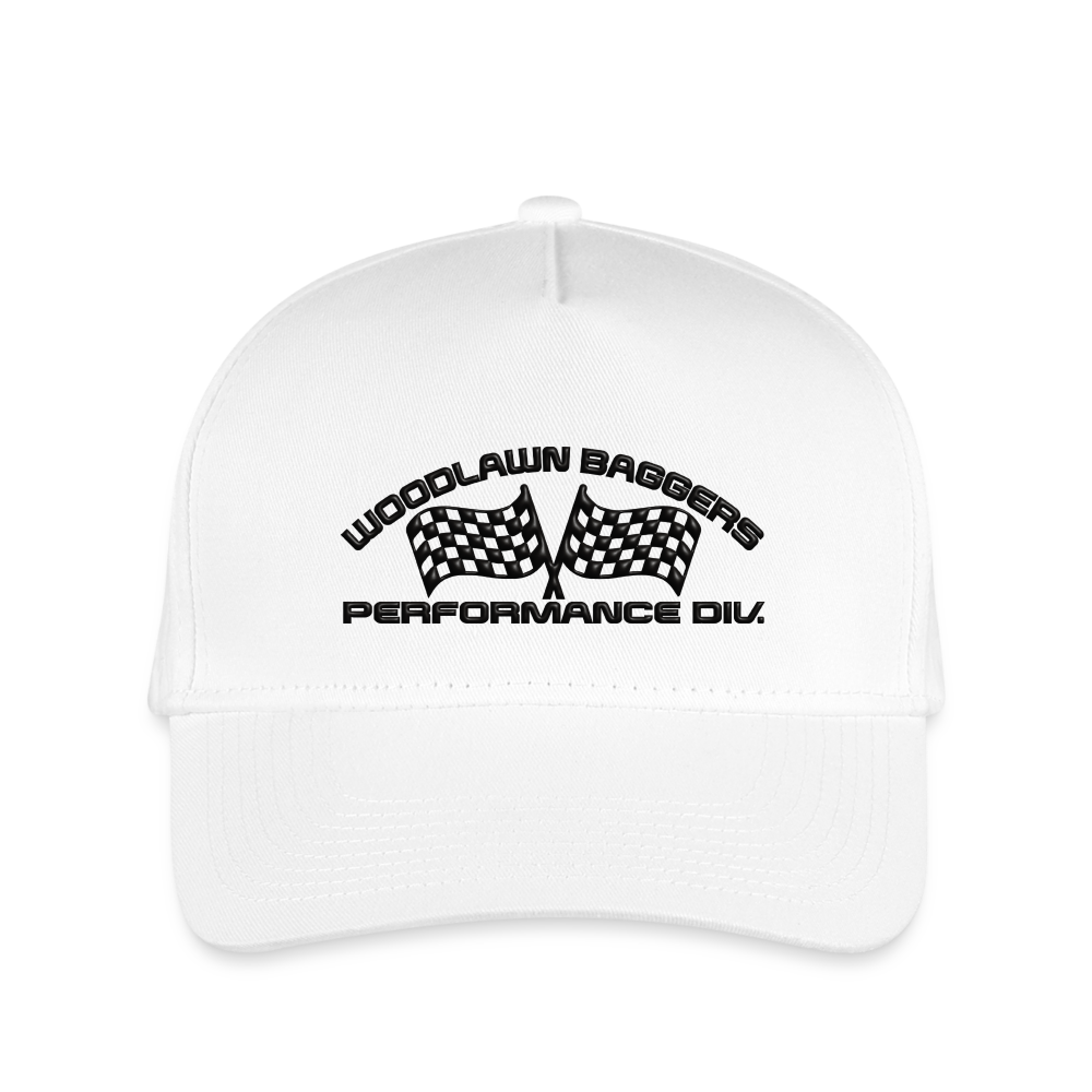 WBPD • Kid's Baseball Hat (black logo) - white