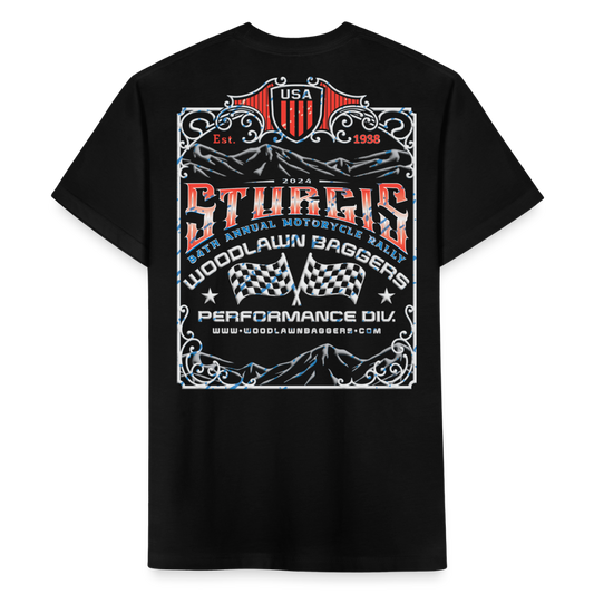 WBPD • Sturgis 2024 (Red White & Blue) - black