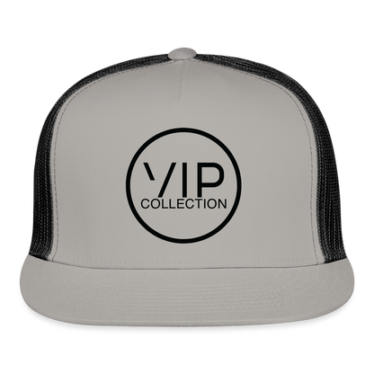 VIP - Black Label Flat Bill Trucker