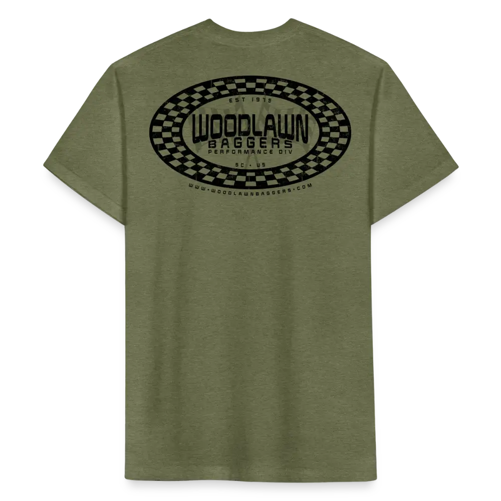 Woodlawn Black Label Oval Checkered T-Shirt