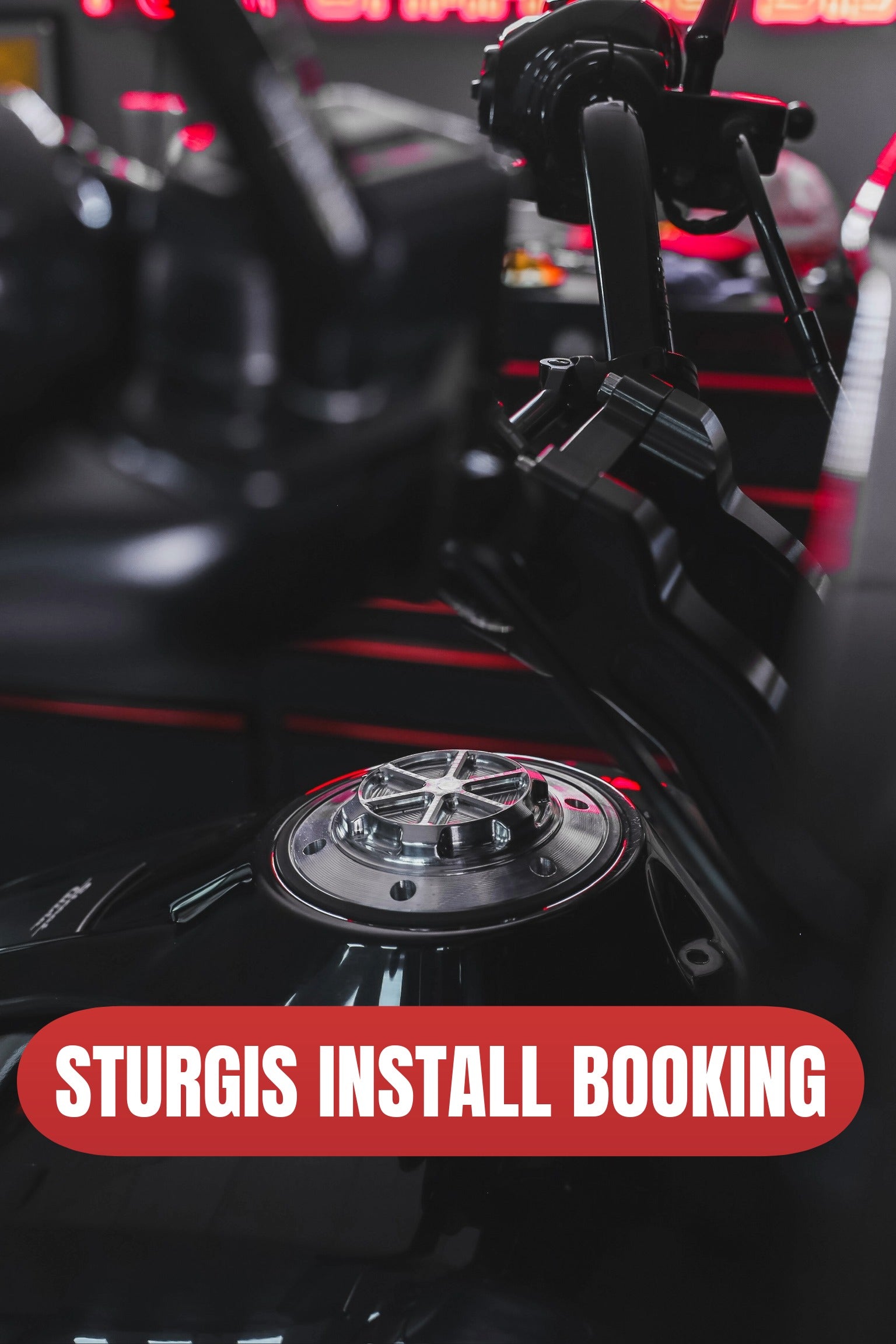 *STURGIS 2026 INSTALL BOOKING* Spoke Gas Cap (23.5+ Harley-Davidson Touring)