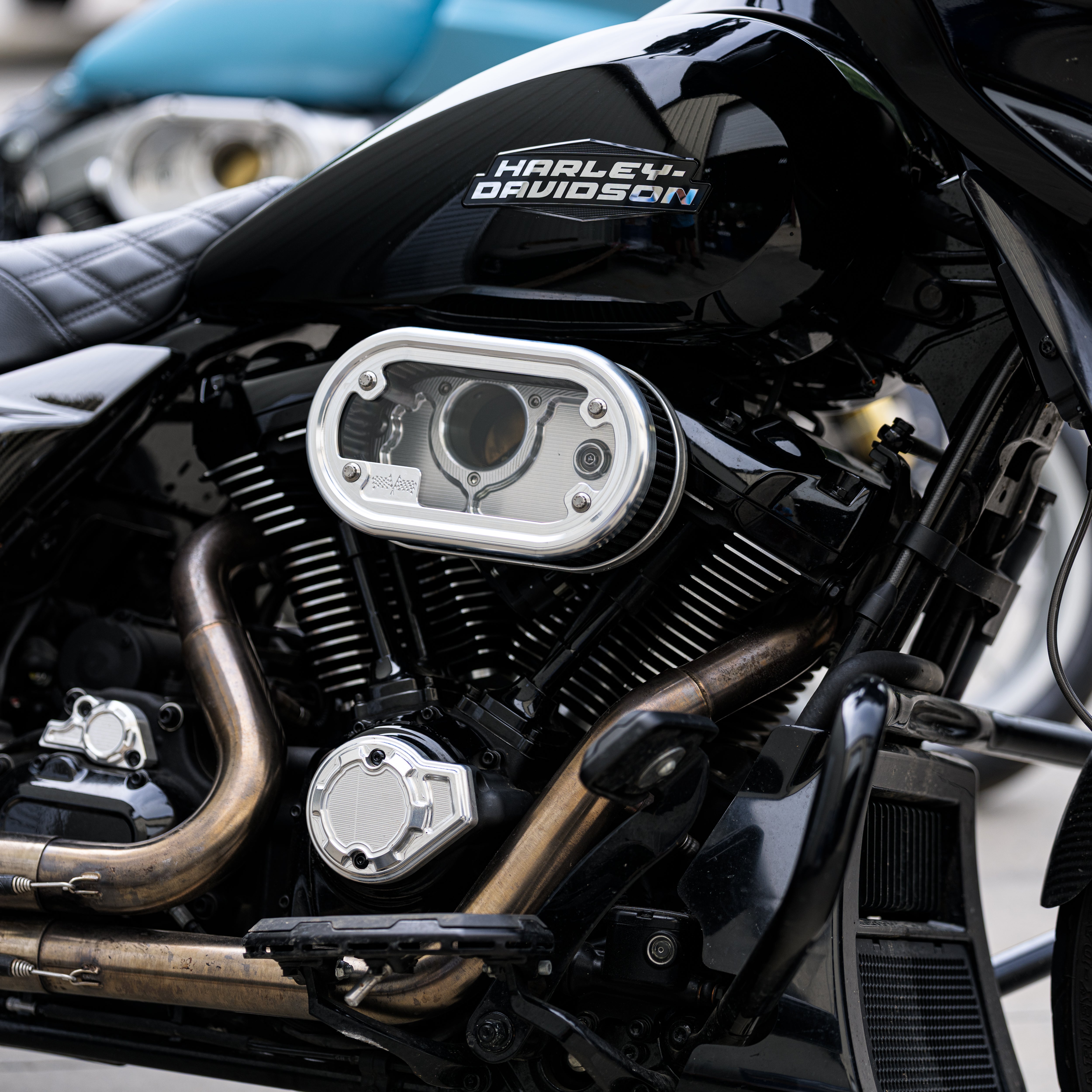Woodlawn Branded Billet Air Cleaner (23.5+ Harley-Davidson Touring)