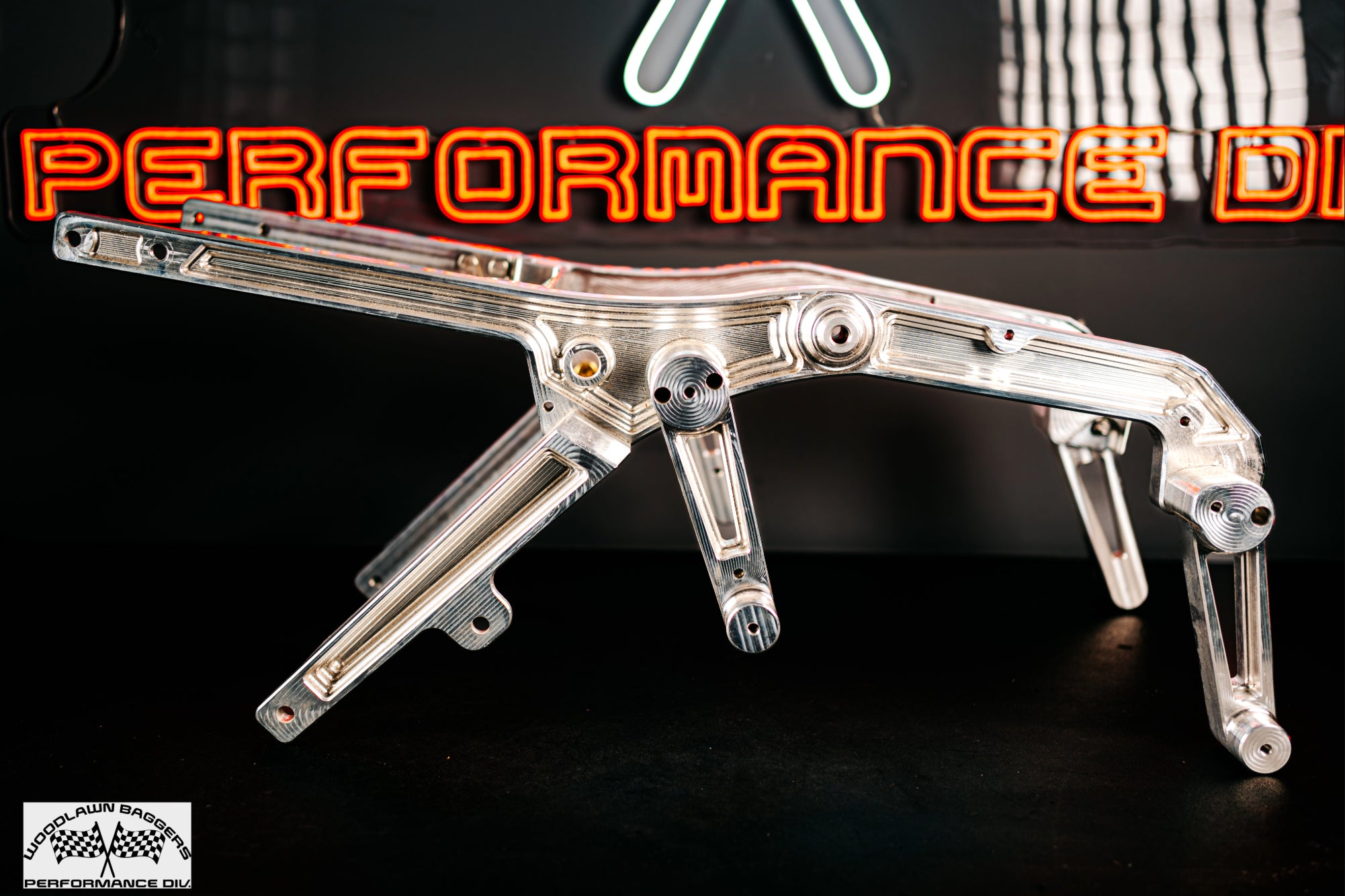 Woodlawn Baggers Billet Subframe for 2023.5+ Harley-Davidson®