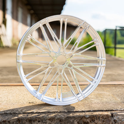 Woodlawn Baggers Performance Division Motorcycle Wheels │ Hybrid Forged 6 (HF-6)
