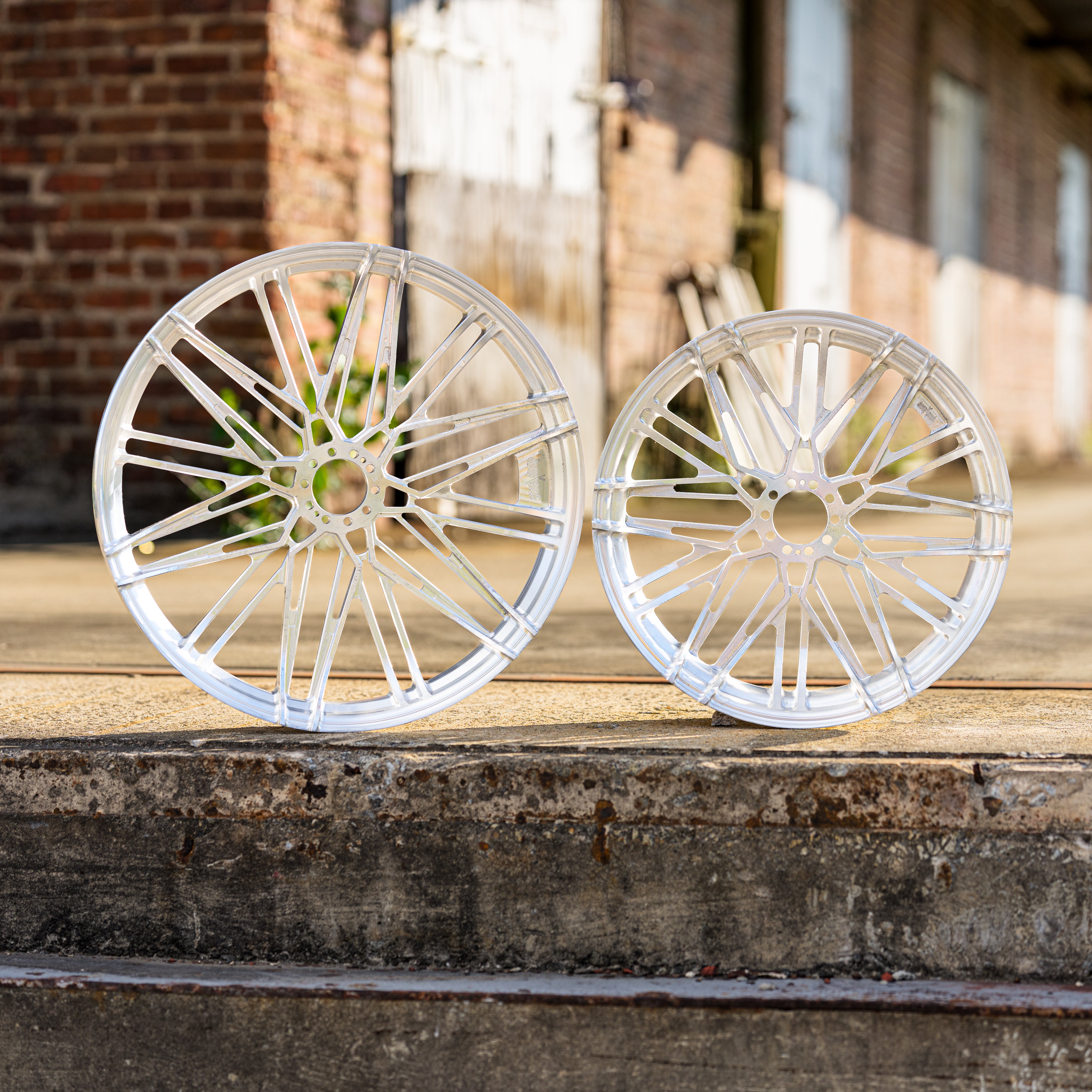 Woodlawn Baggers Performance Division Motorcycle Wheels │ Hybrid Forged 6 (HF-6)